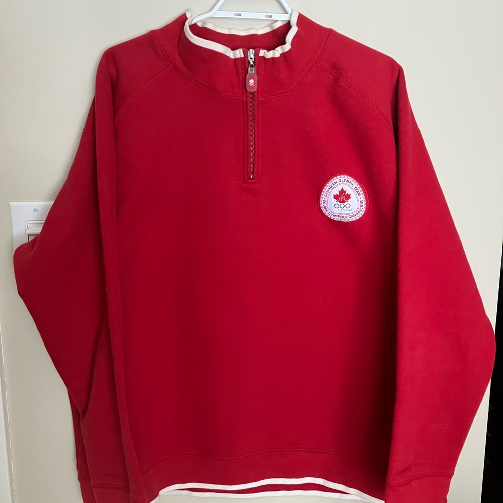 Olympic HBC sweater vintage men’s xl fleece lined Canada jacket streetwear